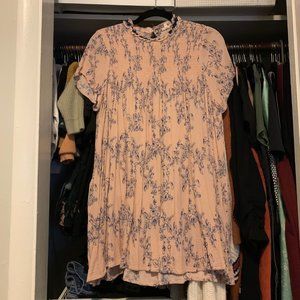 High Neck Swing Dress